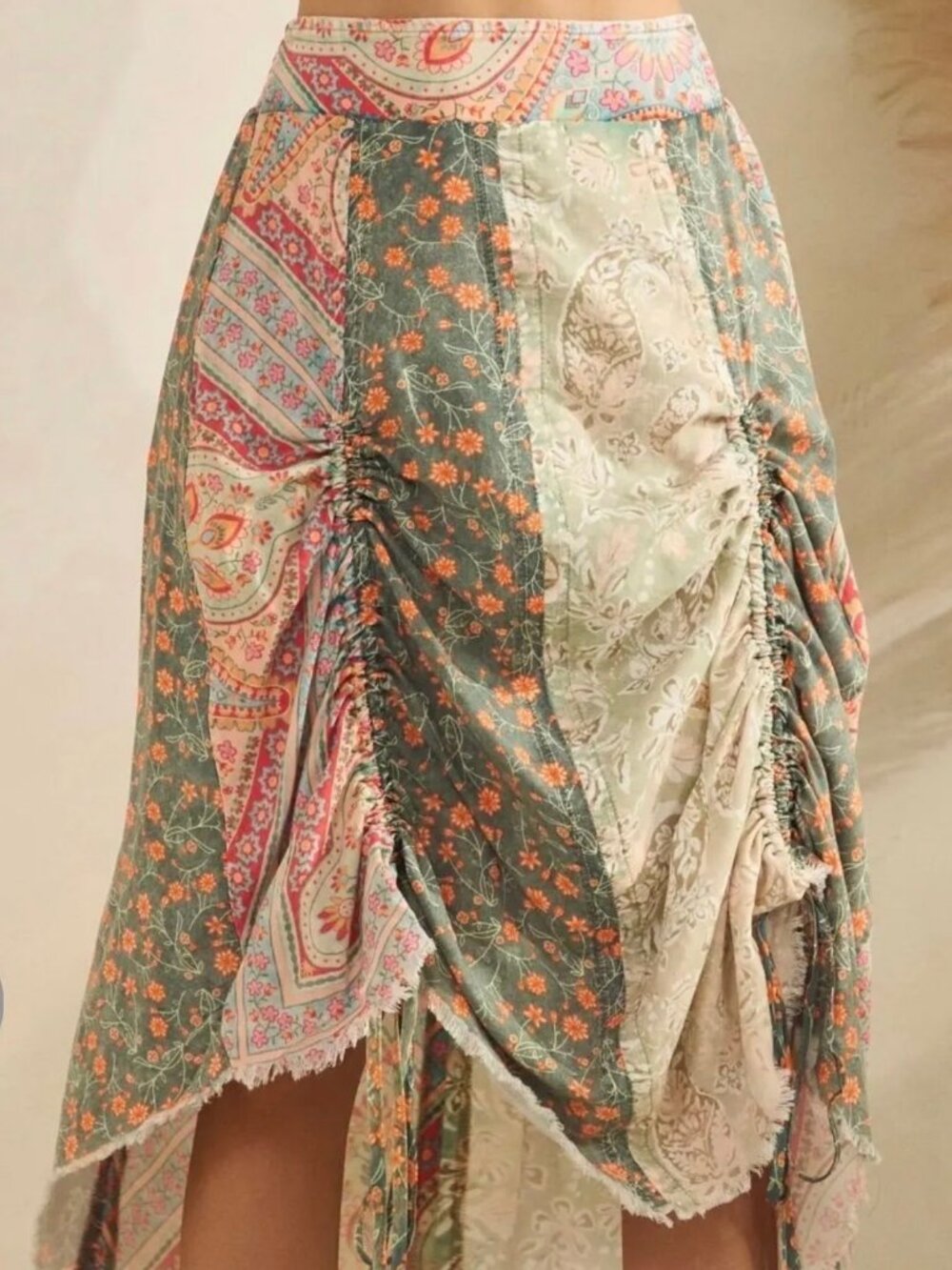 129. NWOT Oli & Hali farm girls fancy frills skirt, size XL